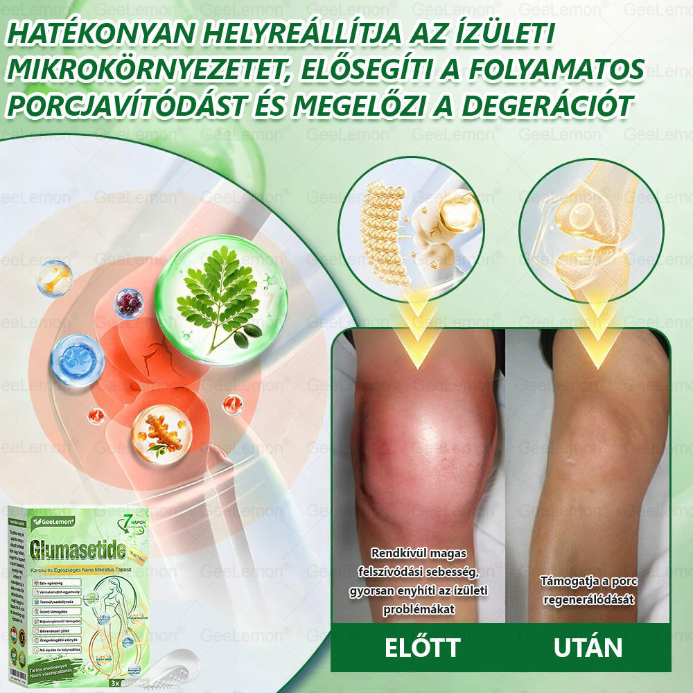 Ajánlott a Semmelweis Kórház által · 👩‍⚕️BENU hivatalos üzlet| 🎄✅ 𝐆𝐞𝑒𝐿𝑒𝐦𝐨𝐧® Glumasetide 8 az 1-ben Karcsú és Egészséges Nano Mikrotűs Tapasz 🇭🇺